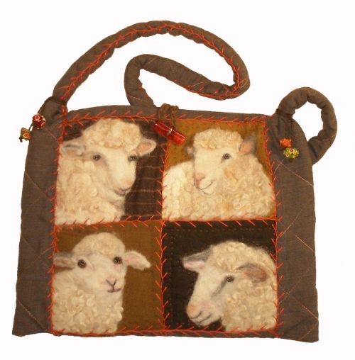 Sheep Faces Bag Pattern