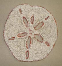 Punch Needle Sand Dollar- PATTERN